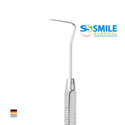 Zgłębnik stomatologiczny, kąt prosty 15 cm, 1 sztuka